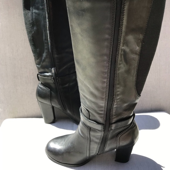 Marc Fisher Leather Boots - Picture 5 of 8